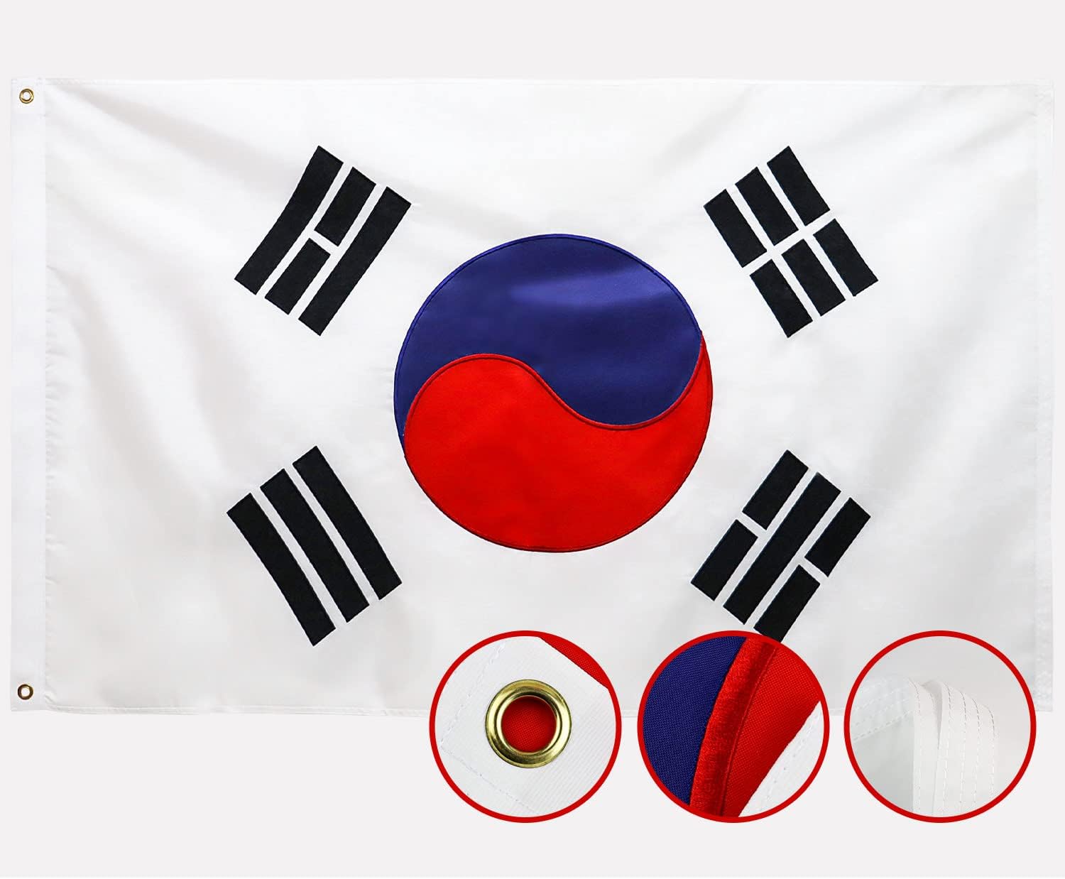 金华韩国国旗 3x5ft